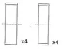 Вкладиши шатуннi Renault Kango 1.5DCI 01- BB2062025