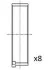 Вкладыши шатунные STD Fiat/Opel Doblo 1.9D/Doblo 1.9JTD/Astra,Vectra 1.9 CDTI/223 A6.000/7.000 BB2070-STD