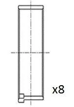 Вкладыши шатунные STD Fiat/Opel Doblo 1.9D/Doblo 1.9JTD/Astra,Vectra 1.9 CDTI/223 A6.000/7.000 FAI BB2070-STD