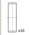 Вкладиші шатунні VW Crafter/T5 2.5 TDI 03-11 (+0.25) BB2073025