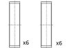 PANEWKI KORB FAI BB2078-STD CITROEN C5 III C6/JAGUAR S-TYPE XF XJ/LAND ROVER DISCOVERY III IV RANGE ROVER SPORT/PEUGEOT 407 607 2,7D 3,0HDI 04- BB2078STD