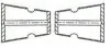 Втулки шатунів STD (к-кт 4шт) d=28mm Ford Connect 1.8TDCI FAI BS4001STD (фото 1)