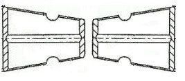 Втулки шатунів STD (к-кт 4шт) d=28mm Ford Connect 1.8TDCI FAI BS4001STD