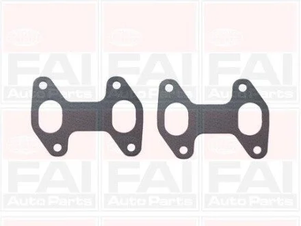 FIAT Прокладка выпускн.коллектора (к-кт 2шт.) 500,Doblo,Fiorino,Grande Punto,Tipo,Uno,Lancia FAI EM586