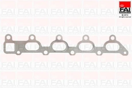 OPEL Прокладка выпускного коллектора Astra G/H,Meriva,Signum,Tigra,Vectra B/C FAI EM874