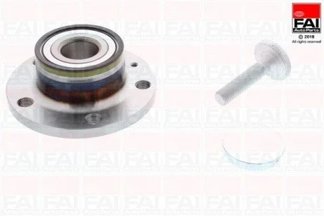 VW Подшипник задней ступицы Audi A3,Q3,Skoda Kodiaq,Octavia II,SuperB II,Yeti, Golf V V,VI,VII,Jetta III,IV,Passat,Sharan,Tuguan 03- FAI FHBK1075