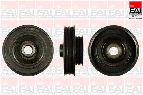 FORD Шкив коленвала Focus,Fusion, 1.25/1.6 FAI FVD1019
