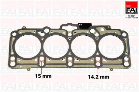 Прокладка Г/Б Audi/VW 1.9SDI/TDI AHF/AGR MLS MOT- 2! 1.63MM FAI HG1012A