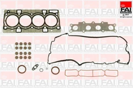 FORD К-кт прокладок головки цилиндра (с прокладкой ГБЦ) C-MAX II, FOCUS III, S-MAX 1.6 EcoBoost 10-, VOLVO FAI HS1654
