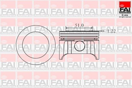 TŁOK FORD FAI PK9000