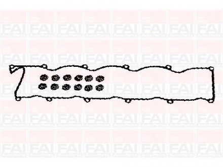FORD Прокладка крышки головки цилиндра RANGER 2.5 D 99-02, MAZDA B-SERIE (UN) 2.5 D 99-06 FAI RC1804S (фото 1)