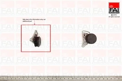 Натяжник паска приводного VW Passat 1.9 TDI 00- FAI T1000