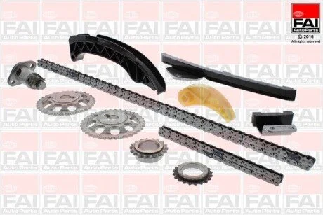 TOYOTA К-кт цепи ГРМ Auris,Avensis,Corolla,Matrix,Prius,Yaris,Lexus 1.8 08- FAI TCK305NG (фото 1)