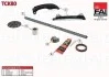 К-кт цепи ГРМ (цепь+2 шестерни+натяжн.+лыжи) Citroen C1 1.0 05-/Peugeot 107 05-/Toyota Yaris 1.0 05- TCK80