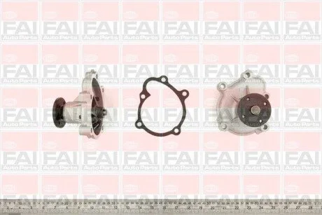 Водяна помпа Opel Astra F/G/Corsa B/Vectra B 1.7D/TD/Tds/Dti 95- FAI WP3168