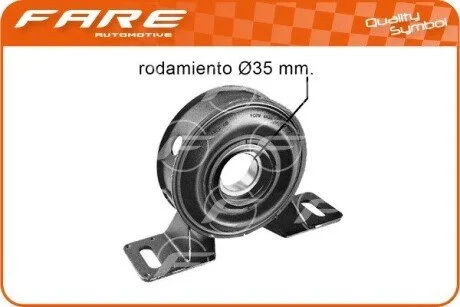 Пiдшипник пiдвiсний FARE SA 10755