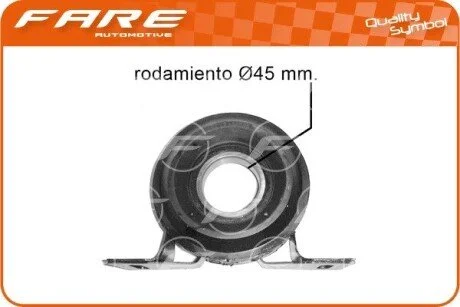 Пiдшипник пiдвiсний FARE SA 4025