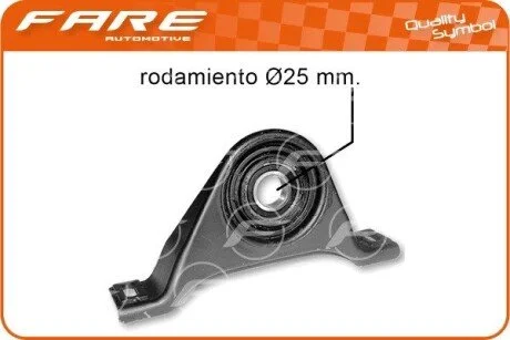 Пiдшипник пiдвiсний FARE SA 4354