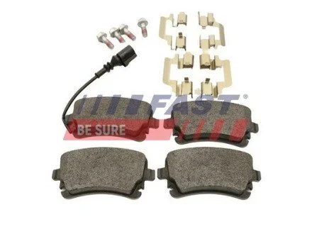КОЛОДКИ ТОРМОЗНЫЕ VW TRANSPORTER T6 15> ЗАД 1-ДАТЧИК FAST FT29174