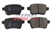 КОЛОДКИ ГАЛЬМІВНІ FIAT TIPO 16> ЗАД БЕЗ ДАТЧИКА FAST FT29554 (фото 1)