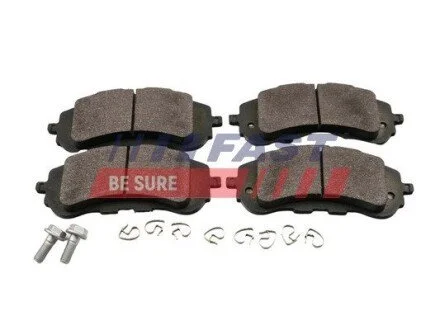 КОЛОДКИ ГАЛЬМІВНІ CITROEN BERLINGO 18> ЗАД БЕЗ ДАТЧИКА FAST FT29560