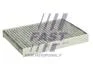 Фільтр салону вугільний прямий FIAT DOBLO (119) 01-,DOBLO Cargo (223) 01-,IDEA 03-,PALIO Weekend (1 FAST FT37409 (фото 1)