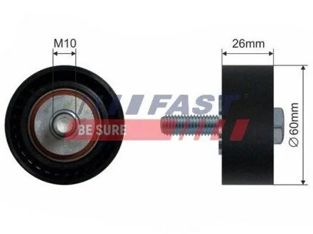 Ролик FAST FT44532