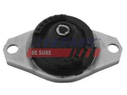 Подушка двигуна задній Лів, середн/корпус коробки передач, гумово-металев. ALFA ROMEO 145, 146, 147, 156, GT, FIAT BRAVA, BRAVO I, LANCIA LYBRA 1.9D/2.4D 03.96-09.10 FAST FT52326