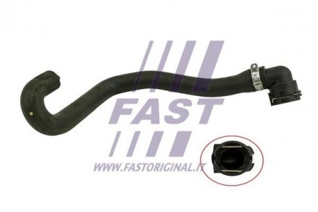 ТРУБА СИСТ. ОХЛАЖДЕНИЯ FORD CONNECT 02> ПЕЧКИ 1.8 TDCi 06> FAST FT61067