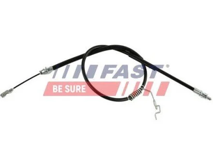 Трос ручника FORD TRANSIT 06&gt; ЗАД ЛЕВ 1266/1066 MM FAST FT69013 (фото 1)