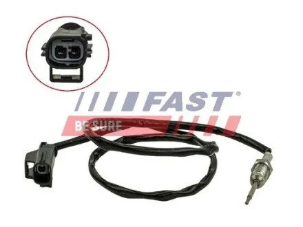 Датчик температуры выхл. Citroen Jumper 2.2HDi 11-/Ford B-Max 1.5TDCI/1.6TDCI 12-/Fiesta VI/Peugeot Boxer 2.2HDi 11- FAST FT80224