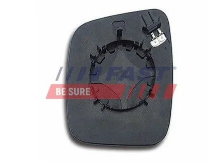 Стекло зеркала правое Fiat Fiorino, Qubo/Citroen Nemo/Peugeot Bipper (07-) с под FAST FT88564