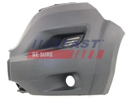 БАМПЕР FIAT DUCATO 14> ПЕРЕД ЛЕВ ПРОТИВОТУМАННИКИ HEAVY FAST FT91004G