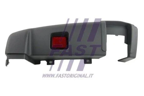 НАРІЖНИК БАМПЕРА FIAT DUCATO 06>/ 14> ЗАД ЛВ СІРИЙ, СВІТЛОВІДБ LIGHT 270° FAST FT91400 (фото 1)