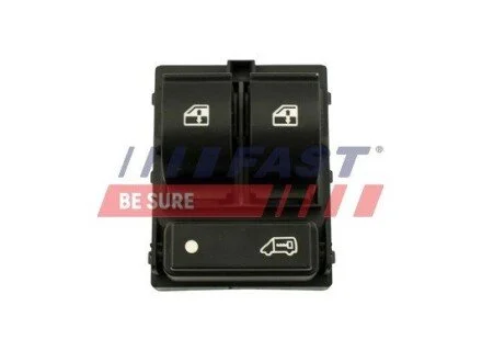 Кнопка стеклоподъемника левая Fiat Ducato (06-)(14-) FAST FT91949
