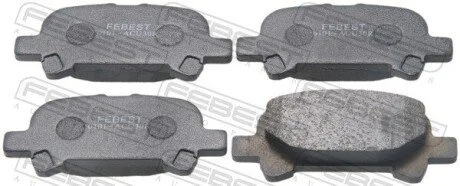 Фото 1 - колодки тормозные задние FEBEST 0101-ACV30R Колодки тормозные задние FEBEST 0101-ACV30R (фото 1)