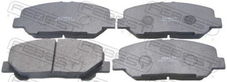 КОЛОДКИ ТОРМОЗНЫЕ ПЕРЕДНИЕ (TOYOTA PREVIA/TARAGO ACR50/GSR50 2006-) FEBEST 0101-ANH20F