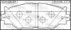 КОЛОДКИ ТОРМОЗНЫЕ ПЕРЕДНИЕ (LEXUS IS250/350 GSE20 2005-2012) FEBEST 0101-GSE20F (фото 2)