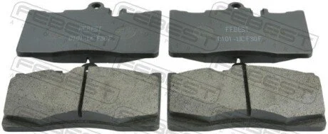 КОЛОДКИ ТОРМОЗНЫЕ ПЕРЕДНИЕ (LEXUS LS430/CELSIOR UCF30 2000-2006) FEBEST 0101-UCF30F
