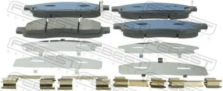 Колодки гальмівні FEBEST 0201-A60F