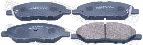 Колодки тормозные передние FEBEST 0201-C11F
