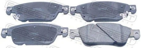 КОЛОДКИ ТОРМ ПЕРЕДН INFINITI EX35 (J50) 2007-2014 FEBEST 0201-CV36F