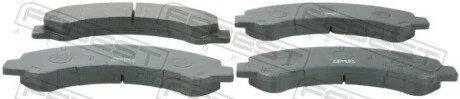 Колодки тормозные передние FEBEST 0201-W41F