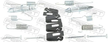 МОНТАЖНИЙ КОМПЛЕКТ БАРАБАННИХ КОЛОДОК FEBEST 0204F15ERKIT