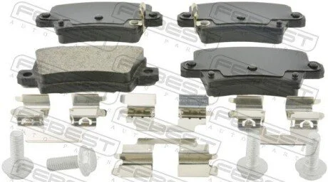 Колодки гальмівні заднні FEBEST 0301-FDR