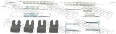 МОНТАЖНИЙ КОМПЛЕКТ БАРАБАННИХ КОЛОДОК FEBEST 0404-COLTR