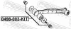 ЧRUBA WAHACZA MITSUBISHI PAJERO 00- FEBEST 0498003KIT (фото 2)