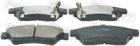 Колодки гальмівні FEBEST 0701-RH418F