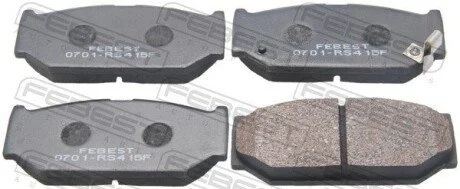 КОЛОДКИ ТОРМОЗНЫЕ ПЕРЕДНИЕ (SUZUKI SWIFT RS413/RS415/RS416 2003-2010) FEBEST 0701-RS415F