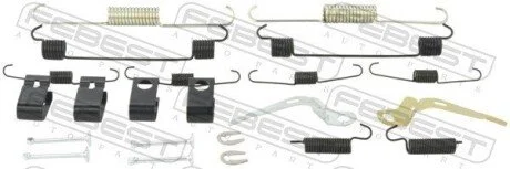 МОНТАЖНИЙ КОМПЛЕКТ БАРАБАННИХ КОЛОДОК FEBEST 0704JB625KIT